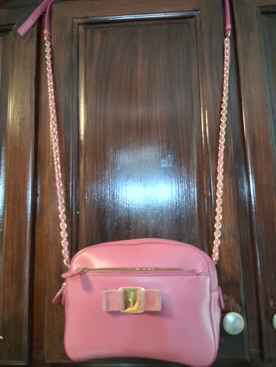 Handbags - Salvatore Ferragamo Lydia bag is crafted from durable Saffiano Leather